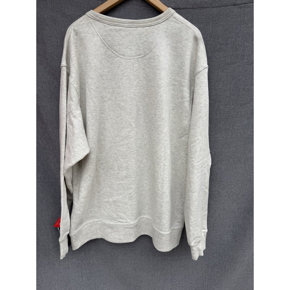 Champion Gray Powerblend Crewneck Sweatshirt Size XL NWT Casual Athletic - Picture 7 of 7